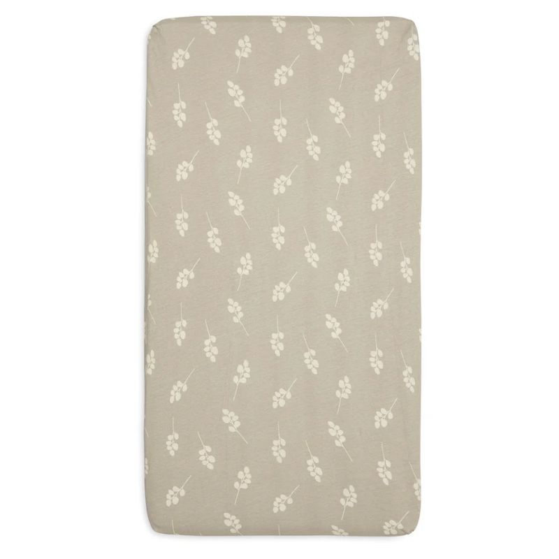 Jollein Twig Βρεφικό Κατωσέντονο 75*150cm Olive Green