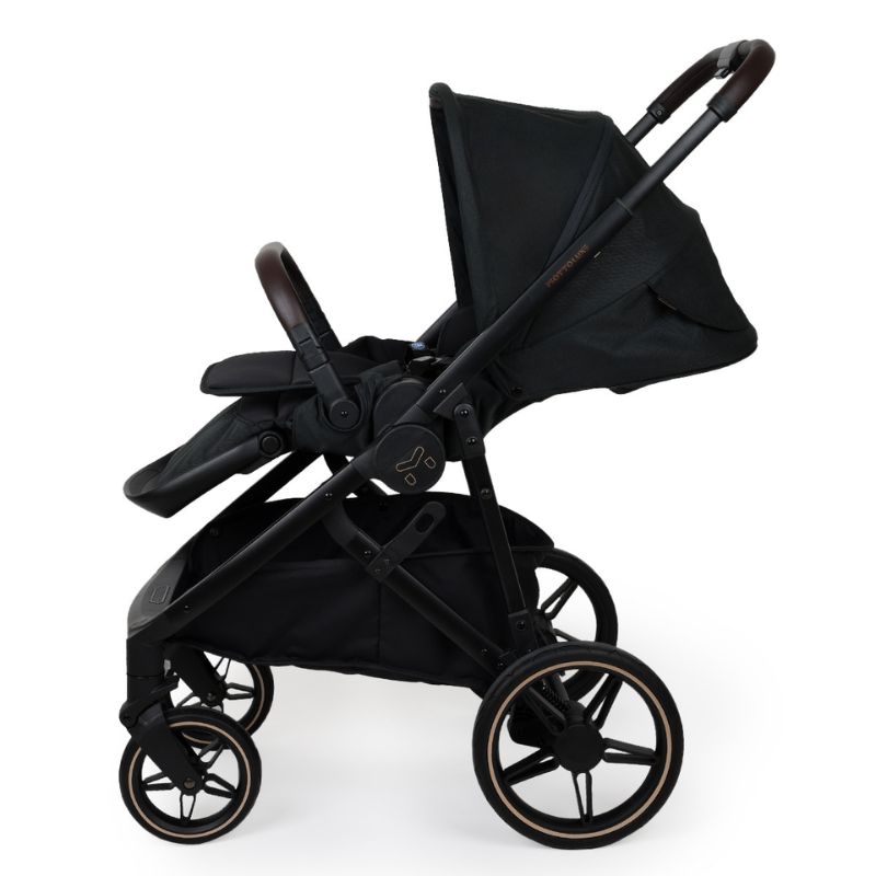 Jungle Motto Luxe Βρεφικό Σύστημα Μεταφοράς 3-Σε-1 Black