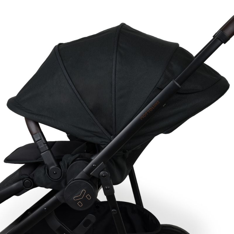 Jungle Motto Luxe Βρεφικό Σύστημα Μεταφοράς 3-Σε-1 Black