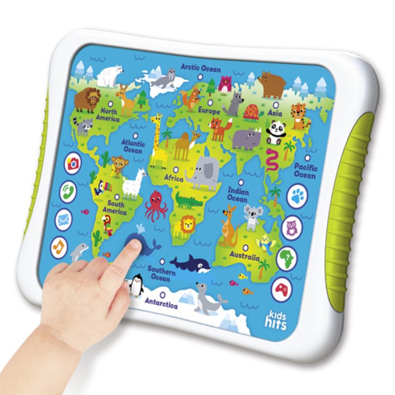 Kids Hits Hit Pad Εκπαιδευτικό Τάμπλετ Για 3+ Ετών Discovery Atlas