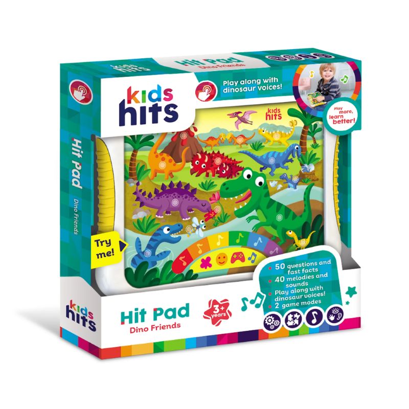 Kids Hits Hit Pad Εκπαιδευτικό Τάμπλετ Για 3+ Ετών Dino Friends