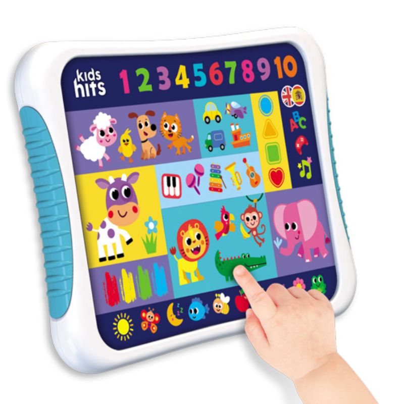Kids Hits Hit Pad Εκπαιδευτικό Τάμπλετ Για 2+ Eτών Happy Duolingvo
