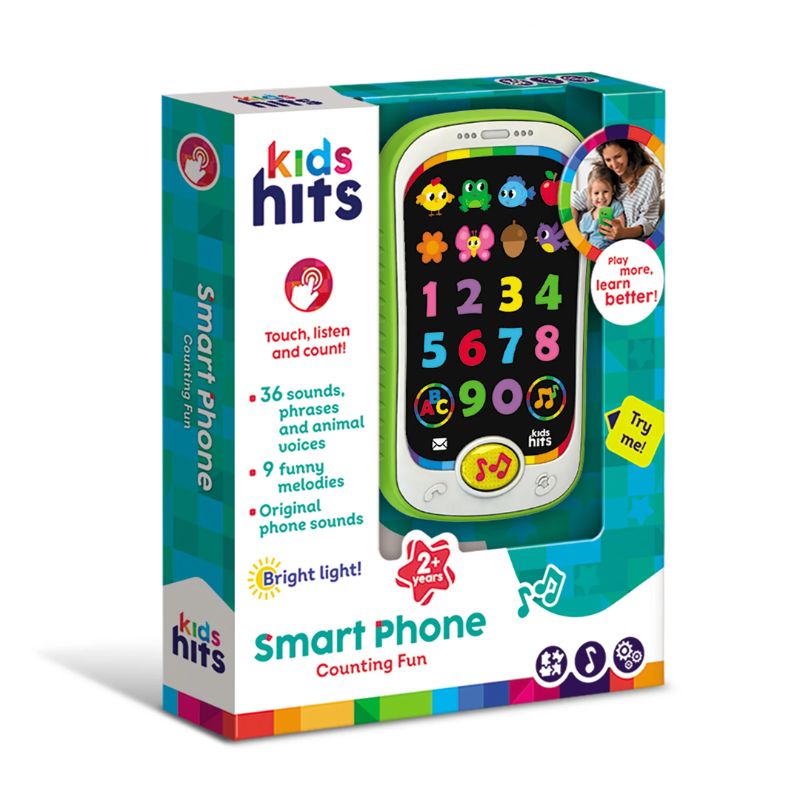 Kids Hits Smart Phone Εκπαιδευτικό Τηλέφωνο Για 2+ Ετών Counting Fun