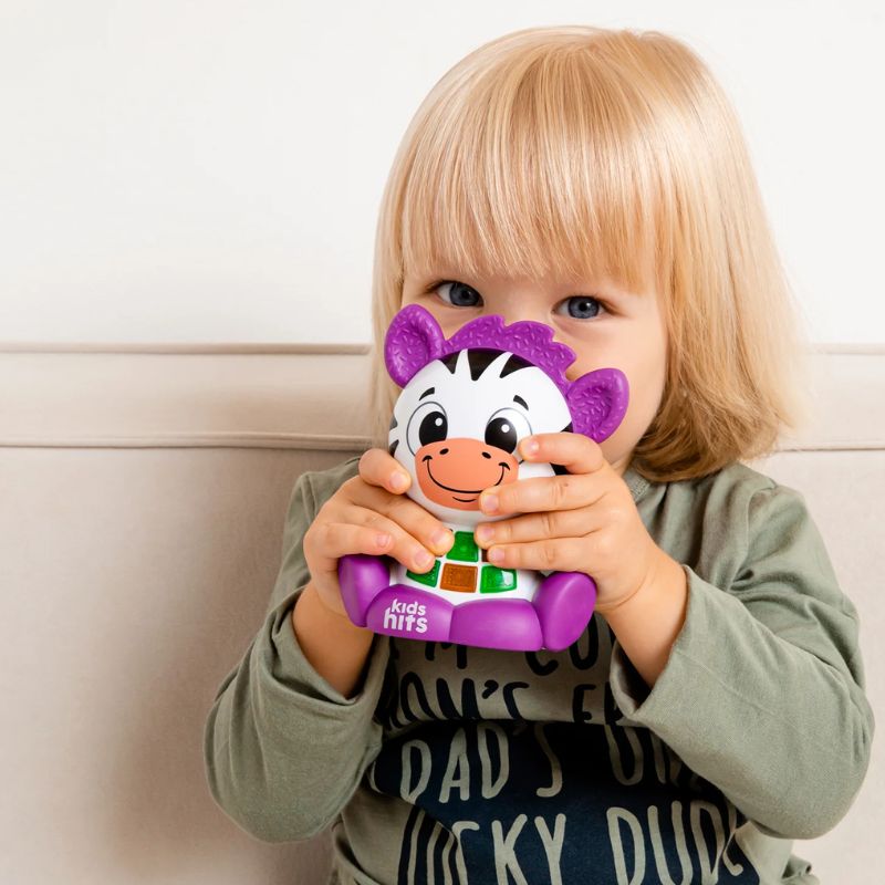 Kids Hits Babykins Εκπαιδευτικό Ζωάκι Για 2+ Ετών Zebra