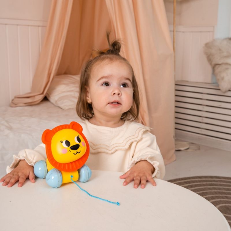 Kids Hits Push and Pull  Παιχνίδι Ώθησης και Έλξης Για 1+ Ετών Lion