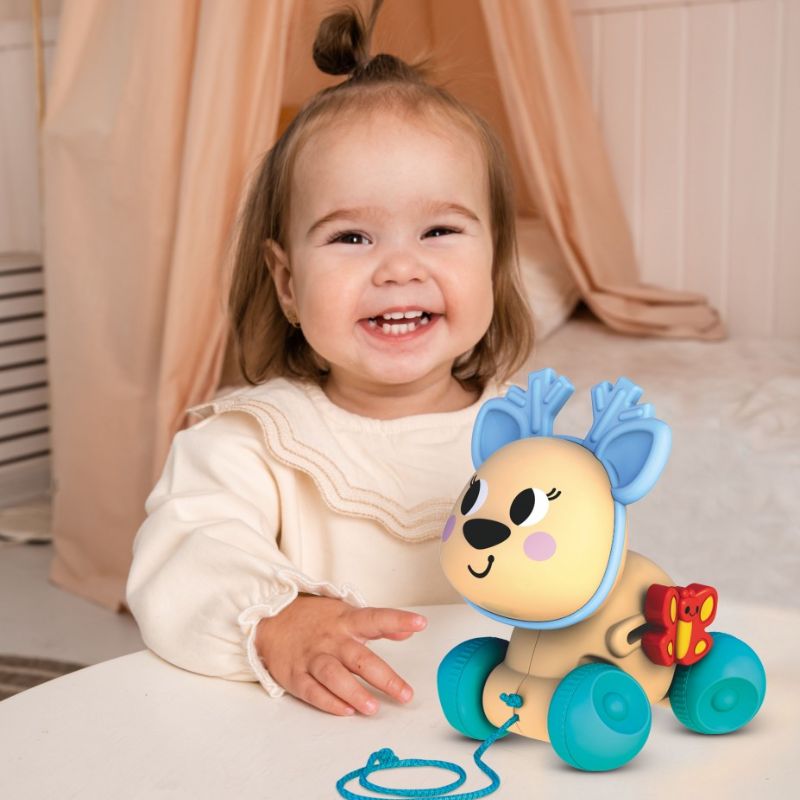 Kids Hits Push and Pull  Παιχνίδι Ώθησης και Έλξης Για 1+ Ετών Deer