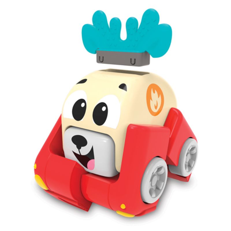 Kids Hits TransformMates Πυροσβεστικό Όχημα Για 3+ Ετών Bravy Fawn