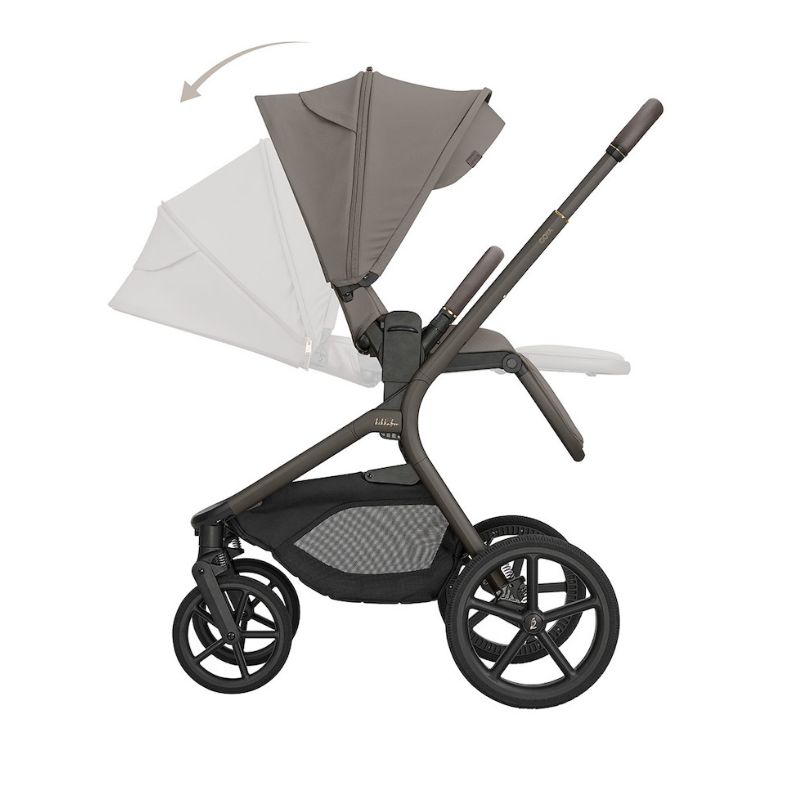 Kikkaboo Goya Platinum Σύστημα Μεταφοράς 2-Σε-1 Mocca