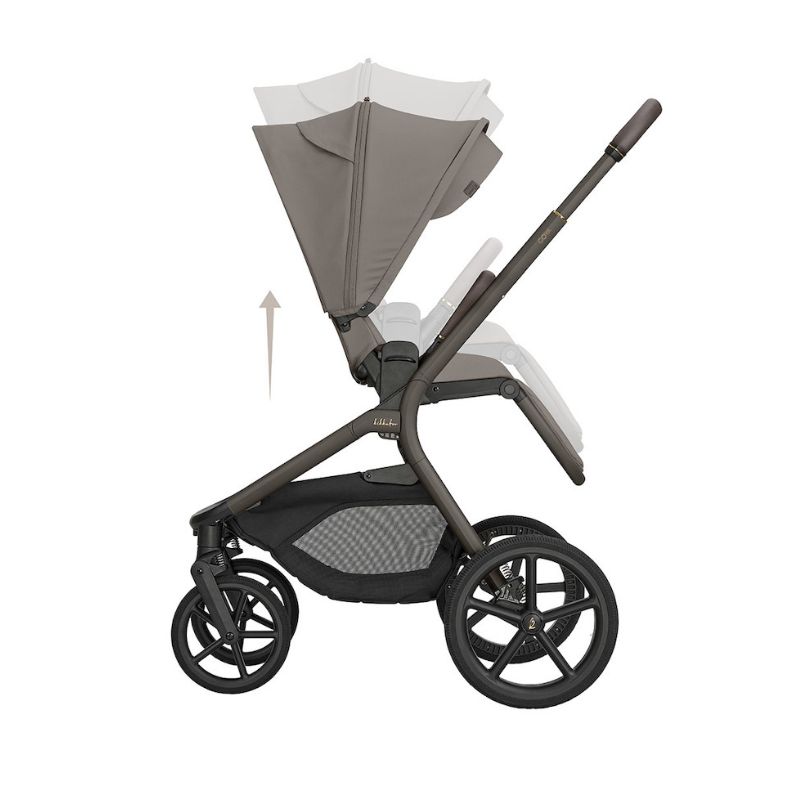 Kikkaboo Goya Platinum Σύστημα Μεταφοράς 2-Σε-1 Mocca