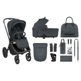 Kikkaboo Goya Platinum Σύστημα Μεταφοράς 2-Σε-1 Graphite