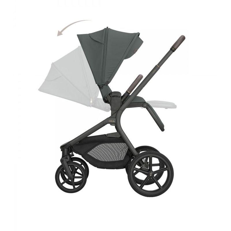 Kikkaboo Goya Platinum Σύστημα Μεταφοράς 2-Σε-1 Olive