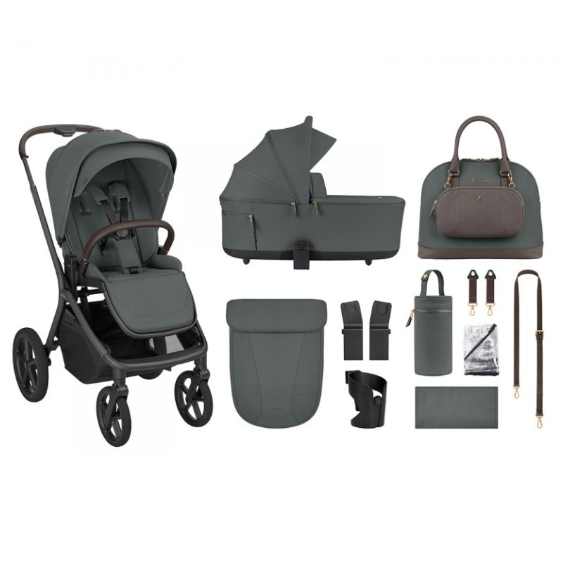 Kikkaboo Goya Platinum Σύστημα Μεταφοράς 2-Σε-1 Olive