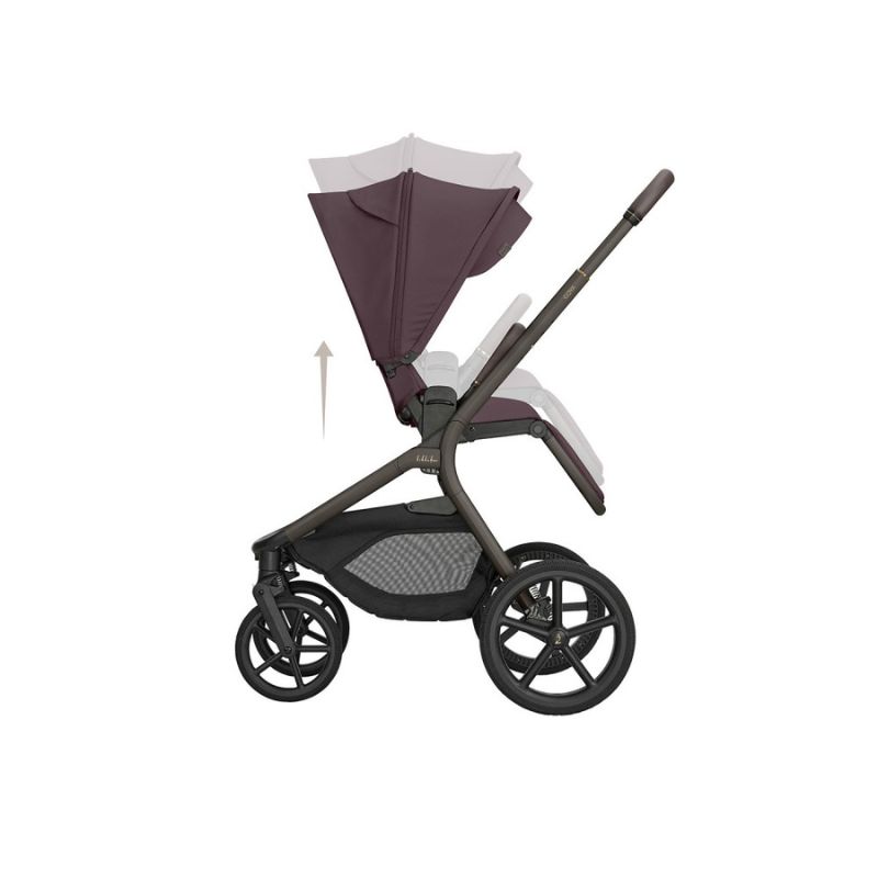 Kikkaboo Goya Platinum Σύστημα Μεταφοράς 2-Σε-1 Merlot