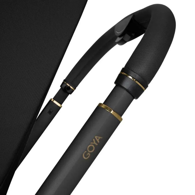 Kikkaboo Goya Platinum Σύστημα Μεταφοράς 2-Σε-1 Noir