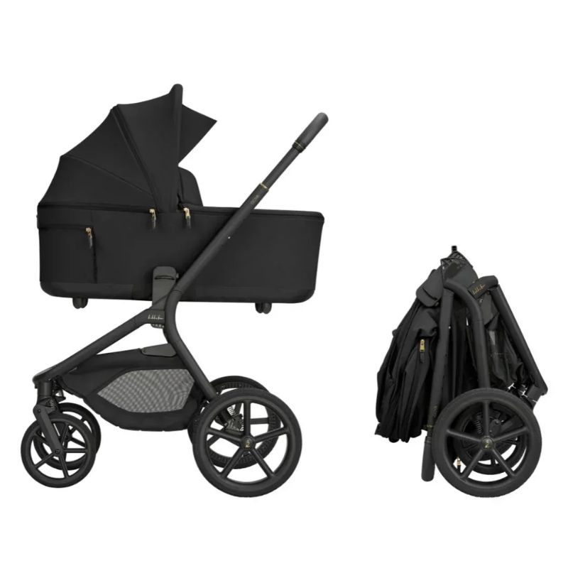 Kikkaboo Goya Platinum Σύστημα Μεταφοράς 2-Σε-1 Noir