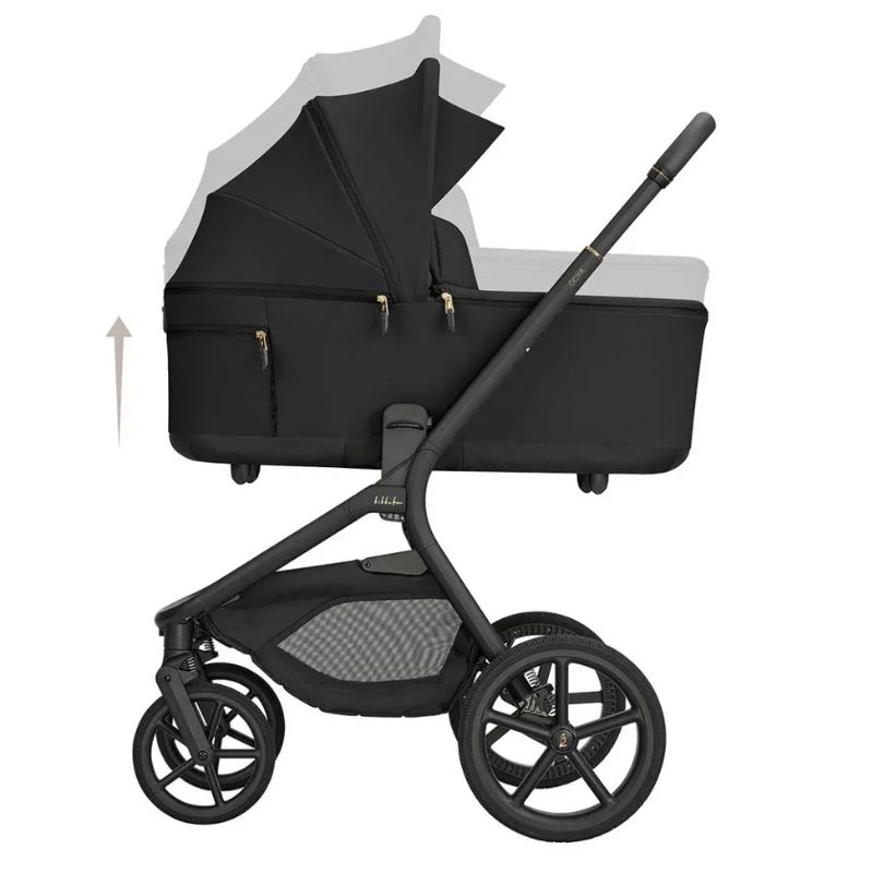 Kikkaboo Goya Platinum Σύστημα Μεταφοράς 2-Σε-1 Noir