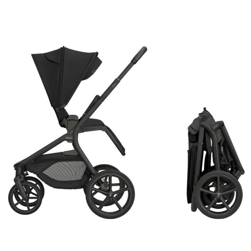 Kikkaboo Goya Platinum Σύστημα Μεταφοράς 2-Σε-1 Noir