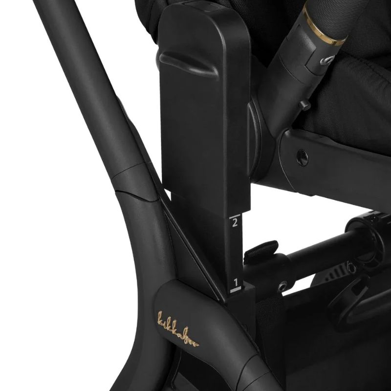 Kikkaboo Goya Platinum Σύστημα Μεταφοράς 2-Σε-1 Noir