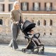 Kikkaboo Eden Ελαφρύ Βρεφικό Καρότσι Black