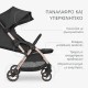 Kikkaboo Eden Ελαφρύ Βρεφικό Καρότσι Black