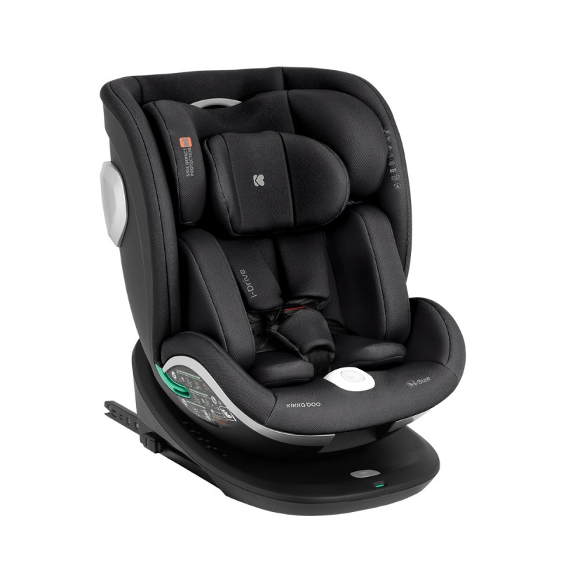 Kikkaboo Βρεφικό Κάθισμα Αυτοκινήτου i-Drive i-SIZE Black 40-150cm