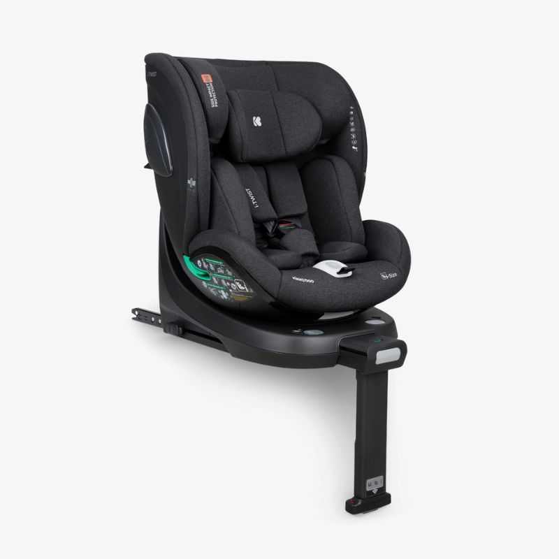 Kikkaboo i-Twist i-Size Κάθισμα Αυτοκινήτου 40-150cm Black
