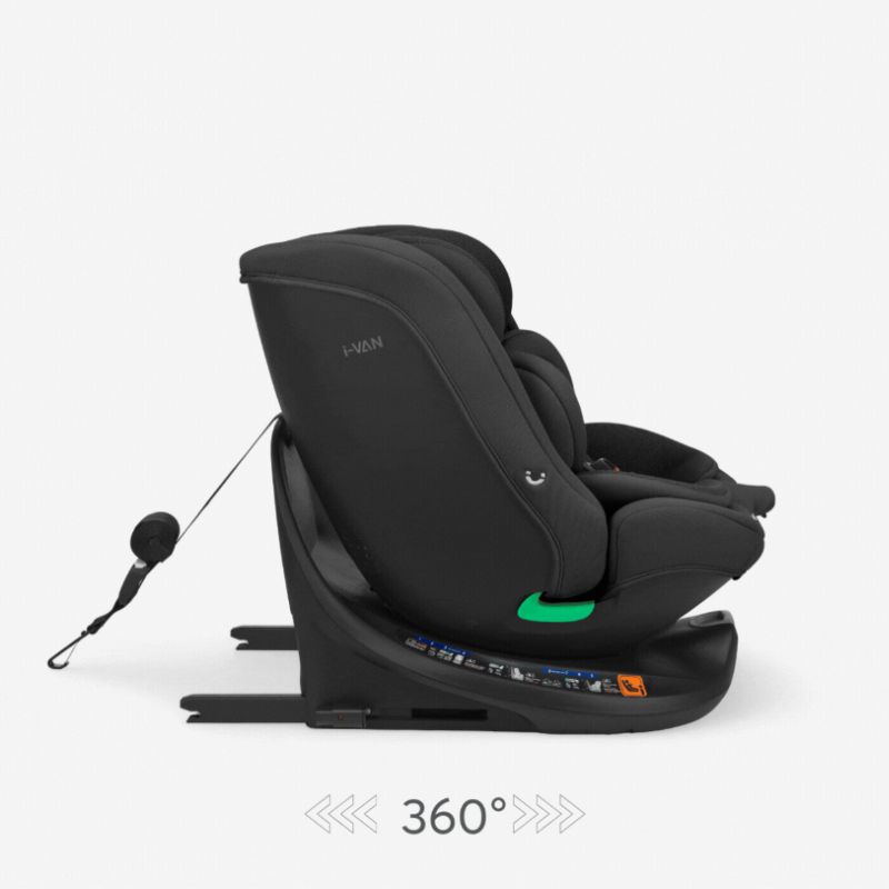 Kikkaboo i-Van i-Size Κάθισμα Αυτοκινήτου 40-150cm Black