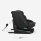 Kikkaboo i-Van i-Size Κάθισμα Αυτοκινήτου 40-150cm Black