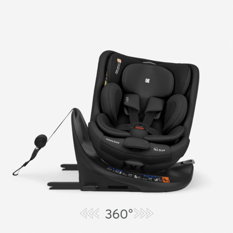 Kikkaboo i-Van i-Size Κάθισμα Αυτοκινήτου 40-150cm Black