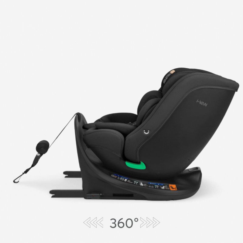 Kikkaboo i-Van i-Size Κάθισμα Αυτοκινήτου 40-150cm Black