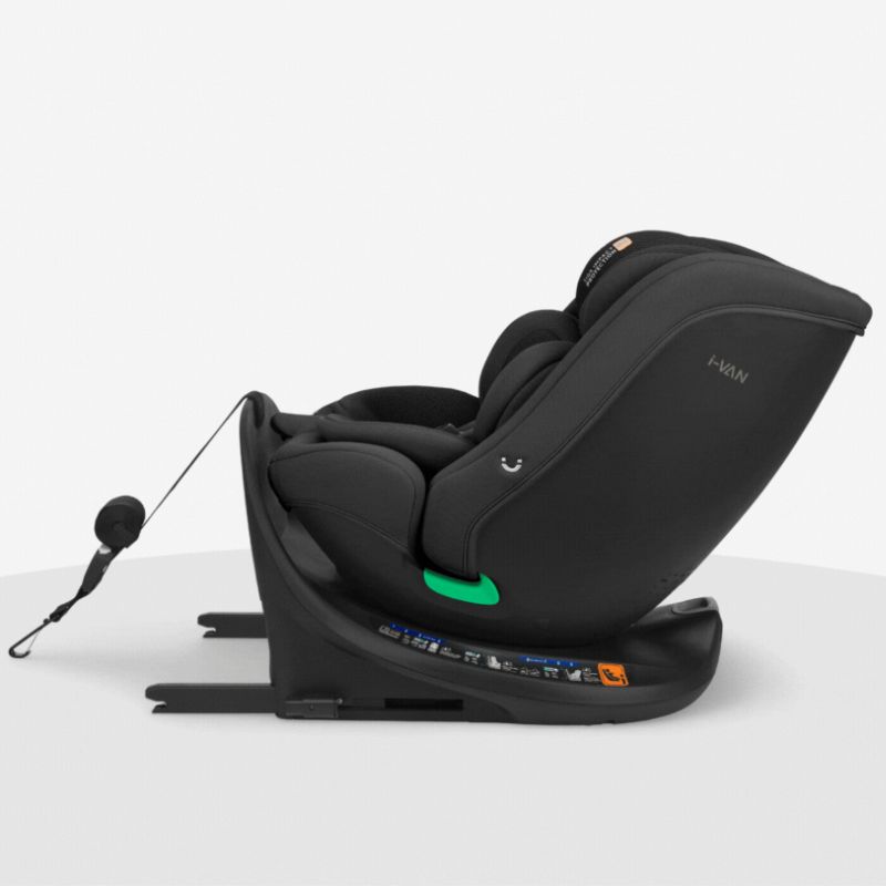 Kikkaboo i-Van i-Size Κάθισμα Αυτοκινήτου 40-150cm Black