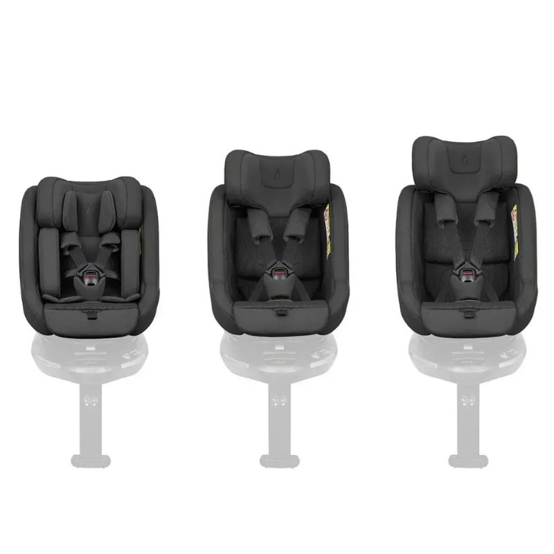 Kikkaboo i-Class Plus i-Size Κάθισμα Αυτοκινήτου 40-105cm Noir