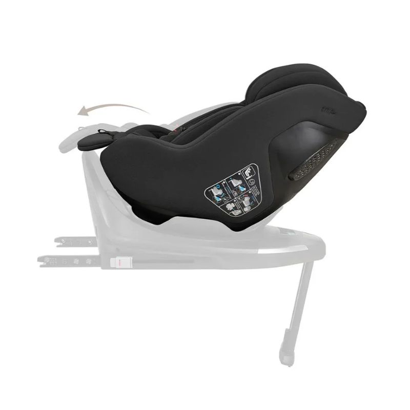 Kikkaboo i-Class Plus i-Size Κάθισμα Αυτοκινήτου 40-105cm Noir