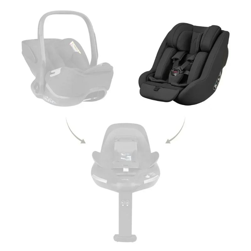 Kikkaboo i-Class Plus i-Size Κάθισμα Αυτοκινήτου 40-105cm Noir