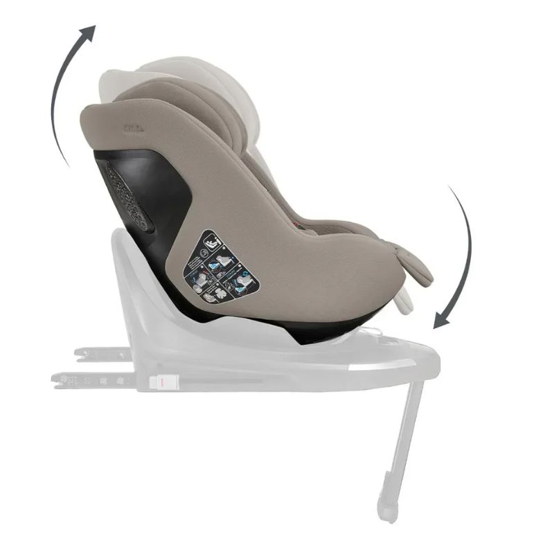 Kikkaboo i-Class Plus i-Size Κάθισμα Αυτοκινήτου 40-105cm Champagne