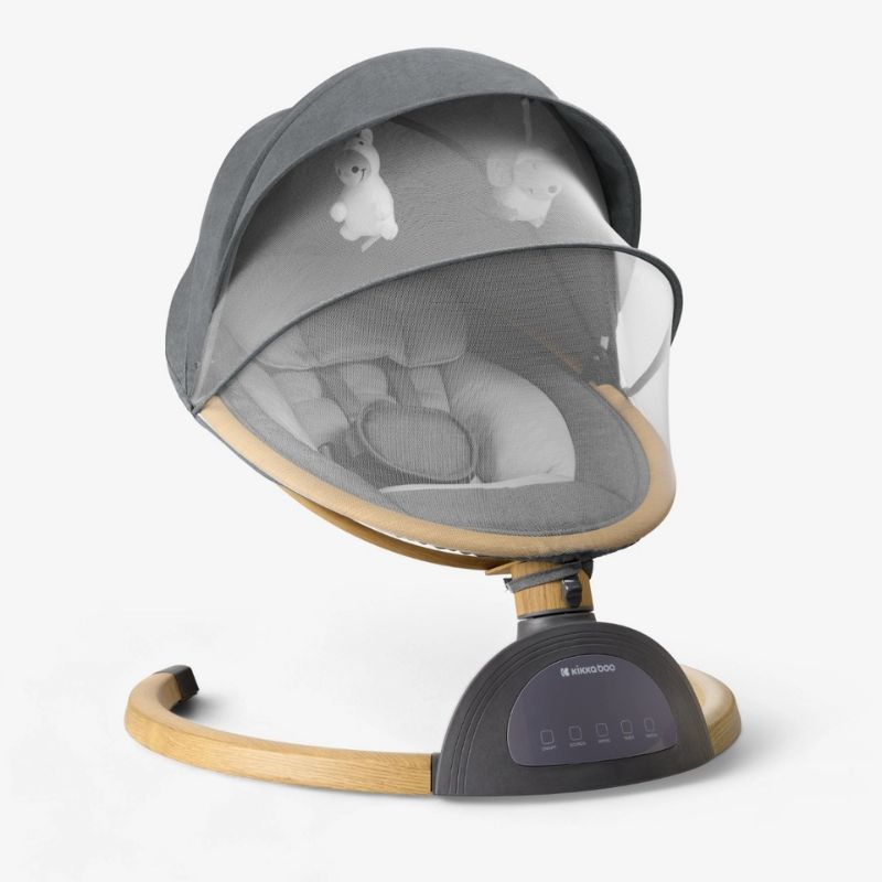 Kikkaboo Ashlee Ηλεκτρικό Ρηλάξ Light Grey