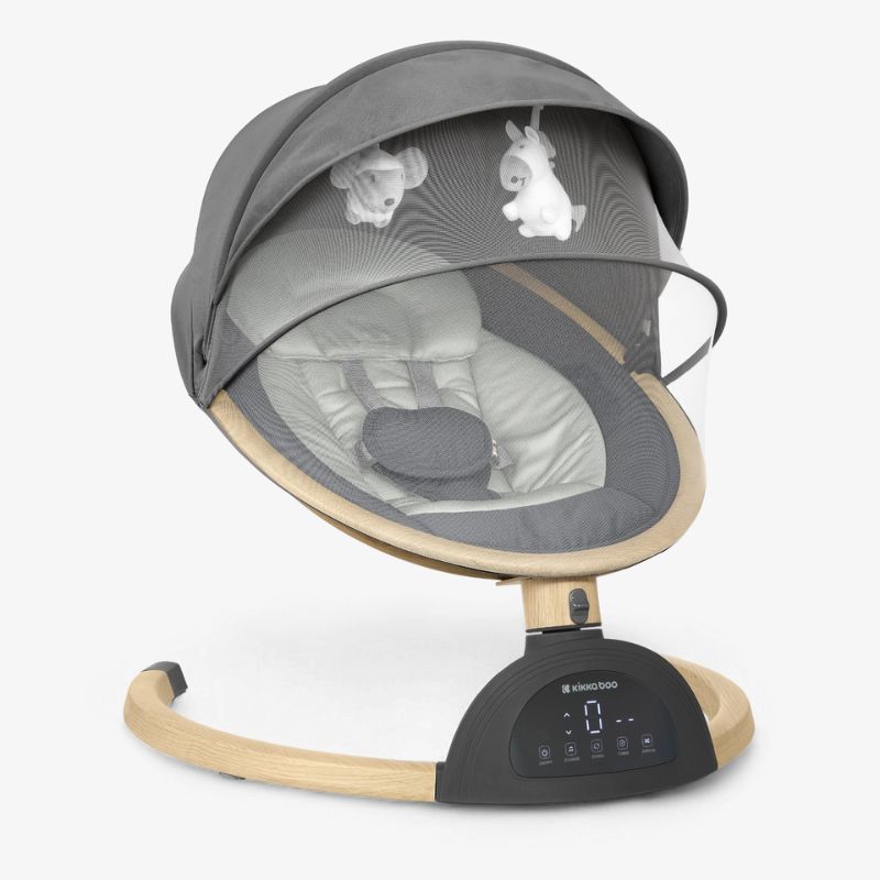 Kikkaboo Ashlee Ηλεκτρικό Ρηλάξ Για 0-9kg Dark Grey