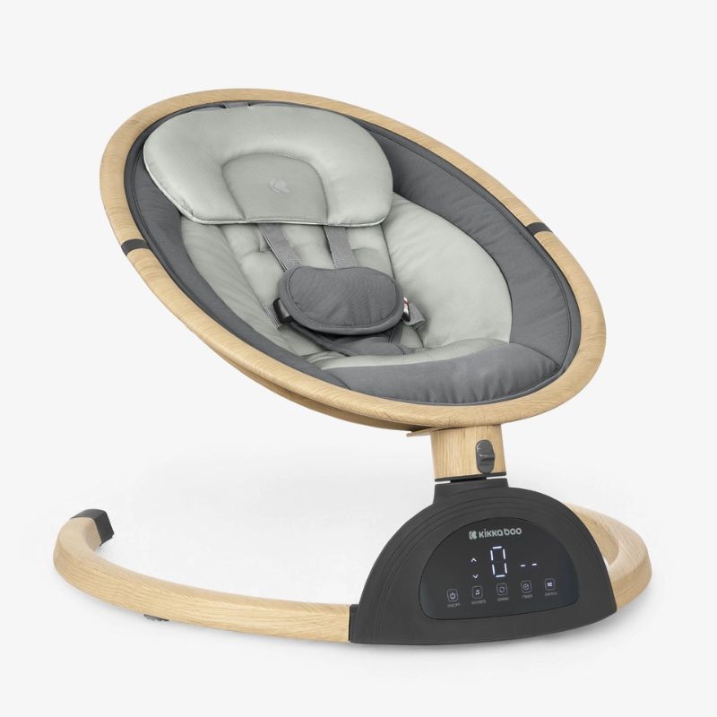 Kikkaboo Ashlee Ηλεκτρικό Ρηλάξ Για 0-9kg Dark Grey