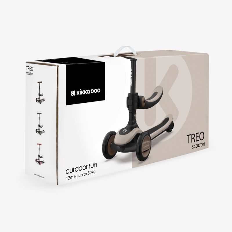 Kikkaboo Treo Πατίνι 2-Σε-1 Για 12+ Μηνών Beige