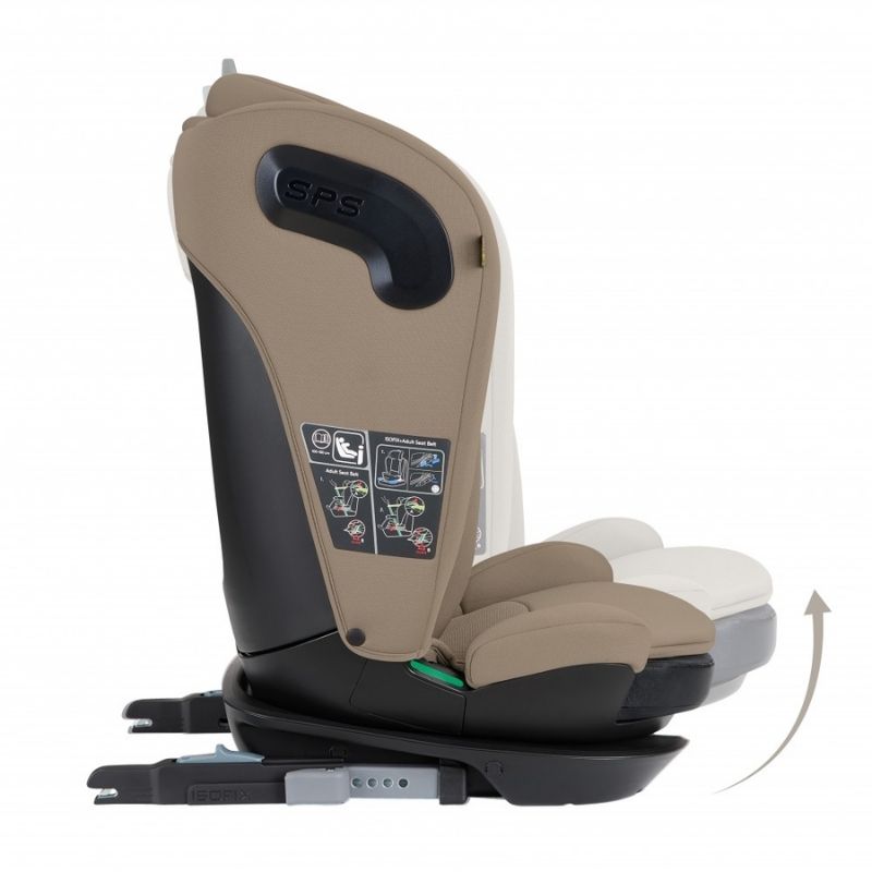 Kikkaboo i-Wave i-Size Κάθισμα Αυτοκινήτου 100-150cm Champagne