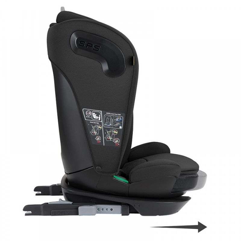 Kikkaboo i-Wave i-Size Κάθισμα Αυτοκινήτου 100-150cm Noir