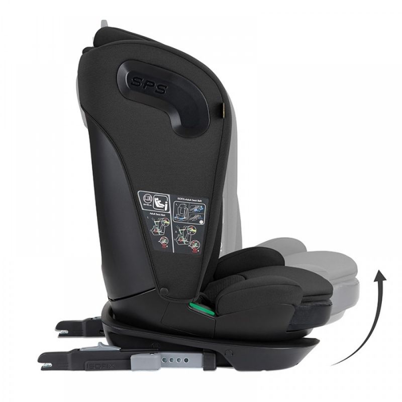 Kikkaboo i-Wave i-Size Κάθισμα Αυτοκινήτου 100-150cm Noir