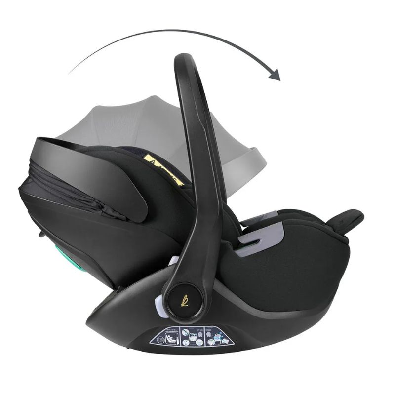 Kikkaboo i-Class i-Size Κάθισμα Φαγητού 40-87cm Noir