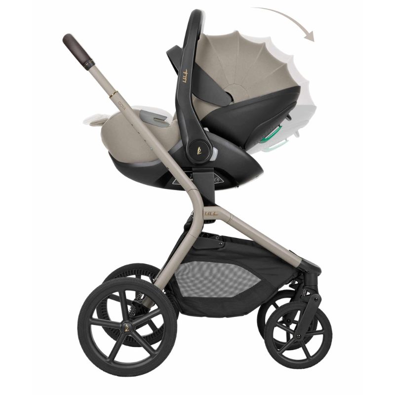 Kikkaboo i-Class i-Size Κάθισμα Φαγητού 40-87cm Champagne