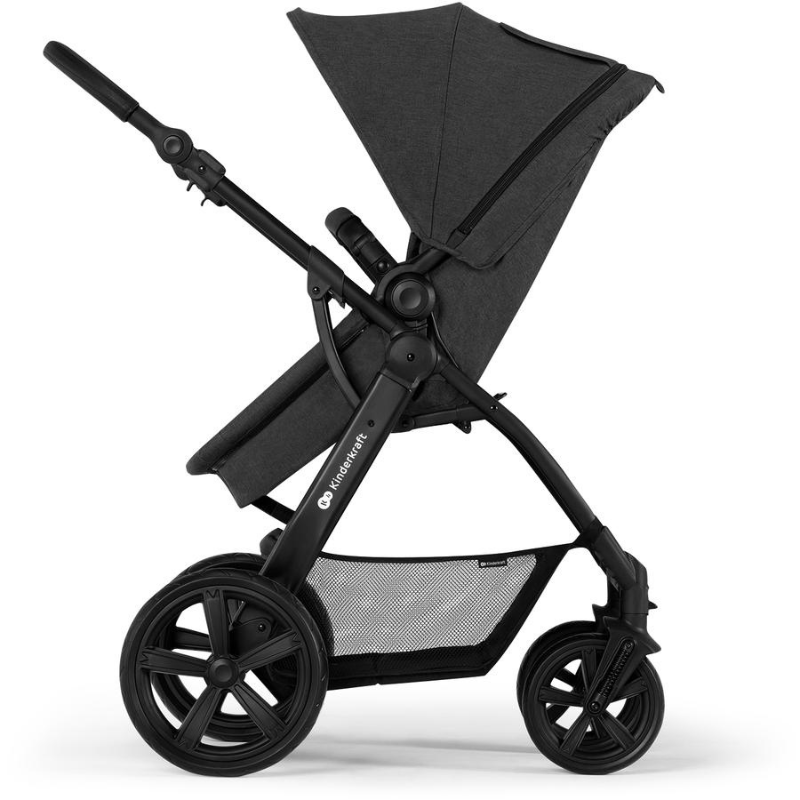 Kinderkraft Moov CT Mink Pro Βρεφικό Σύστημα Μεταφοράς  3-σε-1 Black