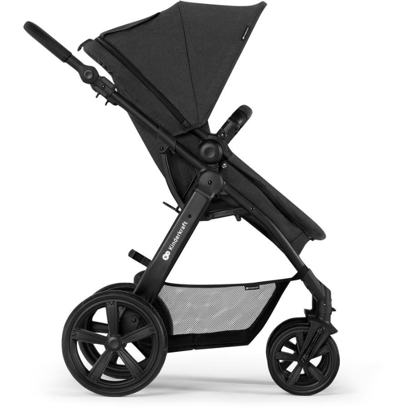 Kinderkraft Moov CT Mink Pro Βρεφικό Σύστημα Μεταφοράς  3-σε-1 Black