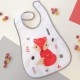 Kiokids PEVA Σαλιάρα Για 4+ Μηνών Fox