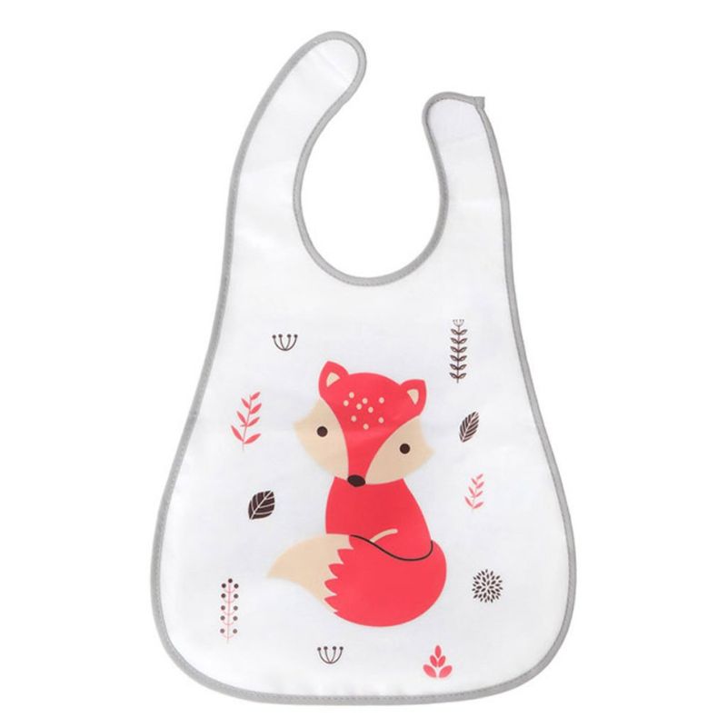 Kiokids PEVA Σαλιάρα Για 4+ Μηνών Fox