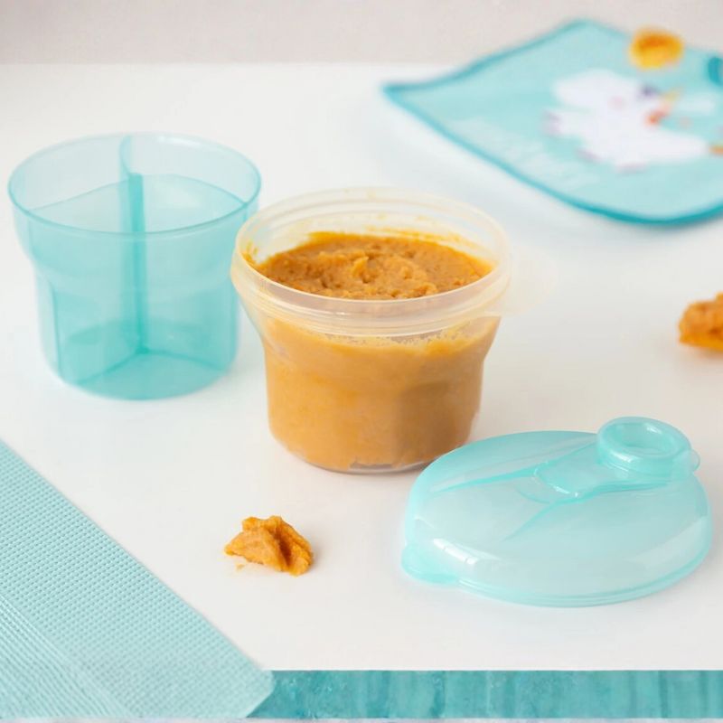 Kiokids Δοσομετρητής Σκόνης Γάλακτος 3 Θέσεων 300ml Blue