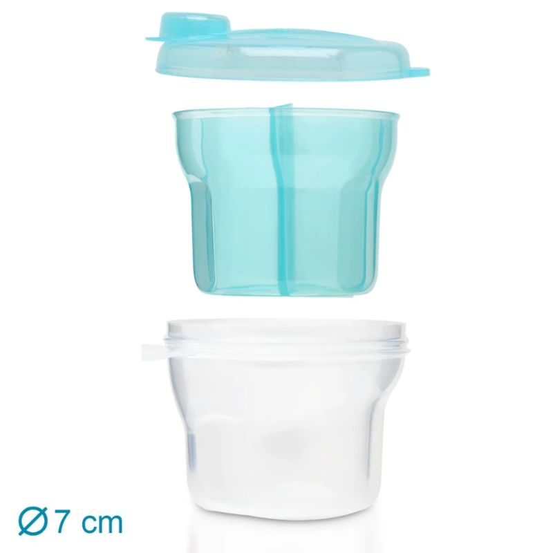 Kiokids Δοσομετρητής Σκόνης Γάλακτος 3 Θέσεων 300ml Blue